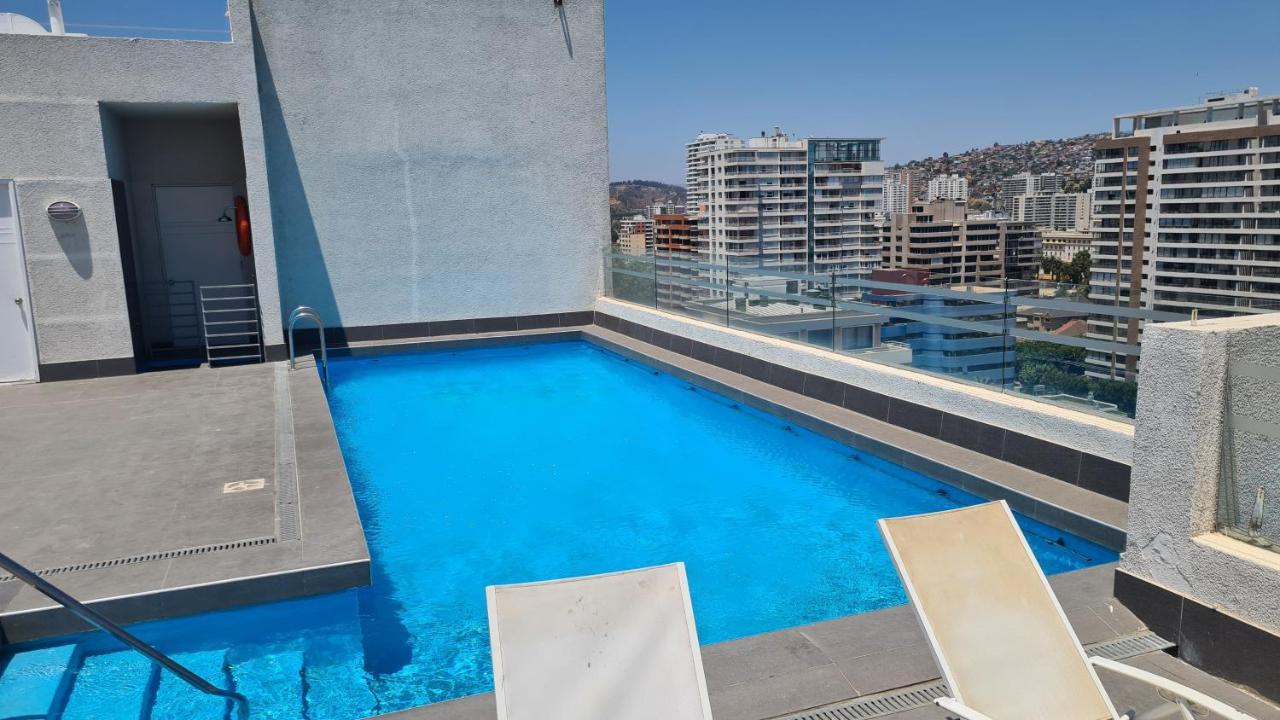 Appartamento Apartamento Boulevard Poniente Vina del Mar Esterno foto