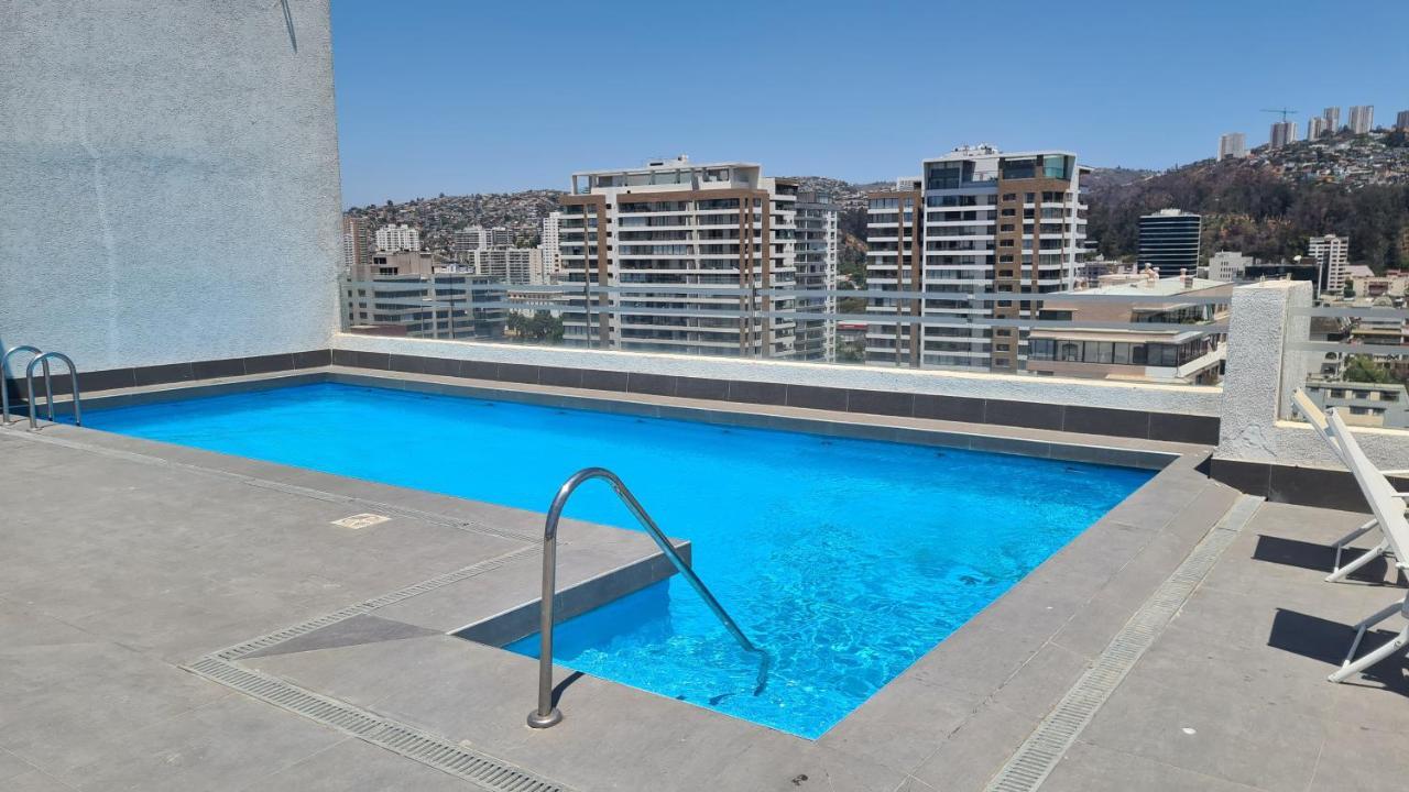 Appartamento Apartamento Boulevard Poniente Vina del Mar Esterno foto