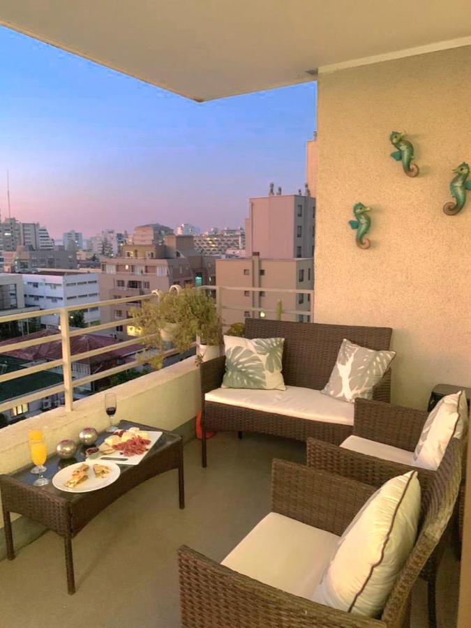 Appartamento Apartamento Boulevard Poniente Vina del Mar Esterno foto