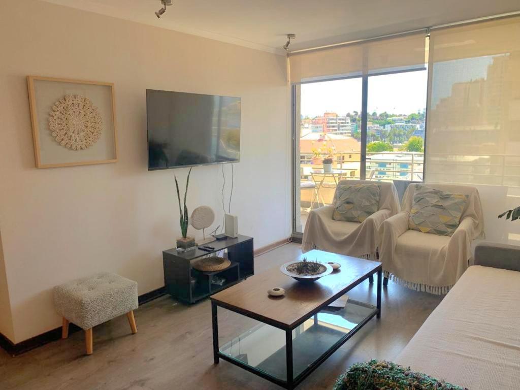 Appartamento Apartamento Boulevard Poniente Vina del Mar Esterno foto