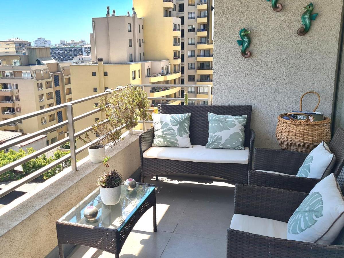 Appartamento Apartamento Boulevard Poniente Vina del Mar Esterno foto