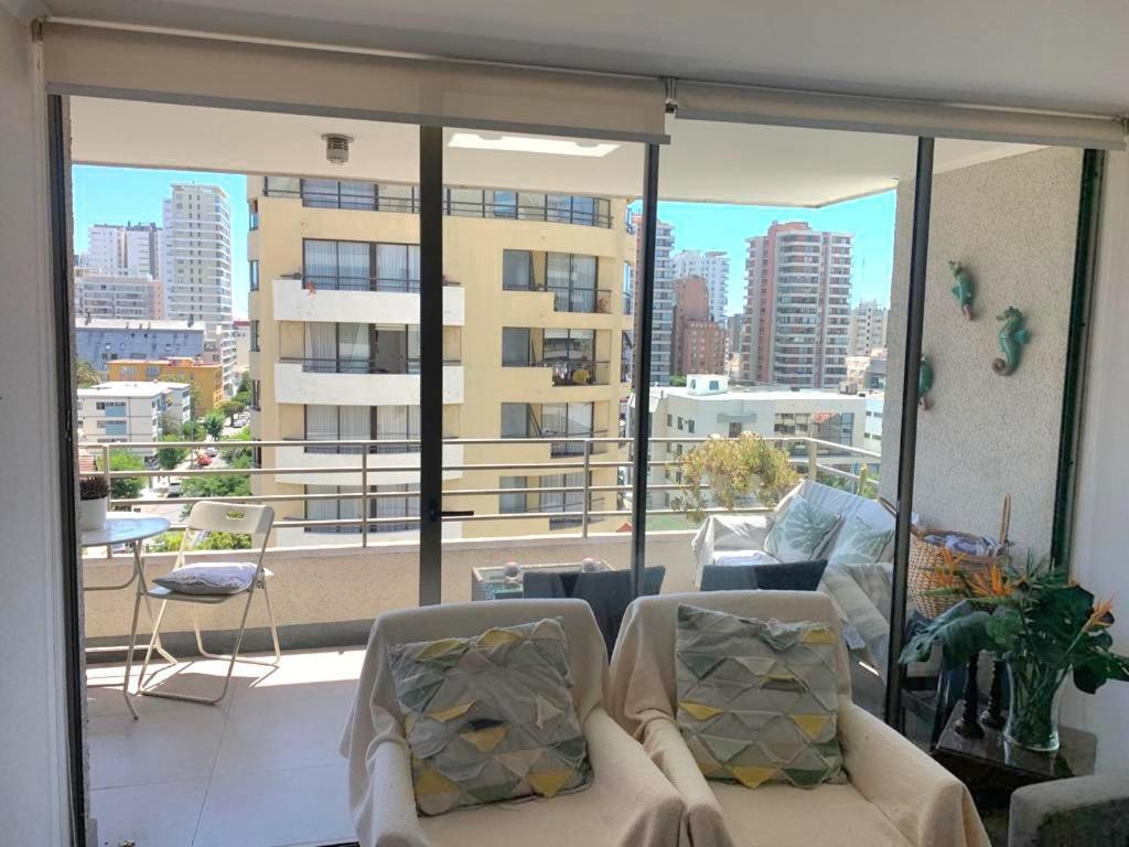 Appartamento Apartamento Boulevard Poniente Vina del Mar Esterno foto